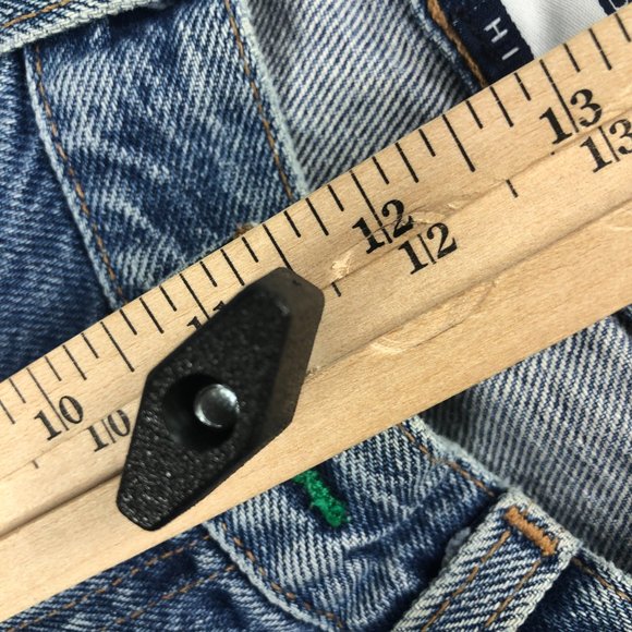 VTG Tommy Hilfiger Jeans Men's 30* Straight Leg Blue Faded Stained Denim Pants - Picture 15 of 16